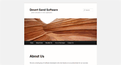 Desktop Screenshot of desertsandsoftware.com