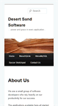 Mobile Screenshot of desertsandsoftware.com