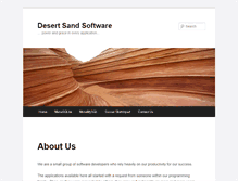 Tablet Screenshot of desertsandsoftware.com